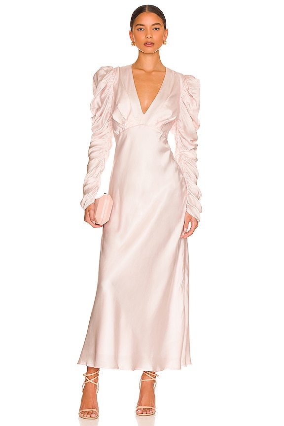 view 1 of 3 VESTIDO ZARIA in Soft Pink