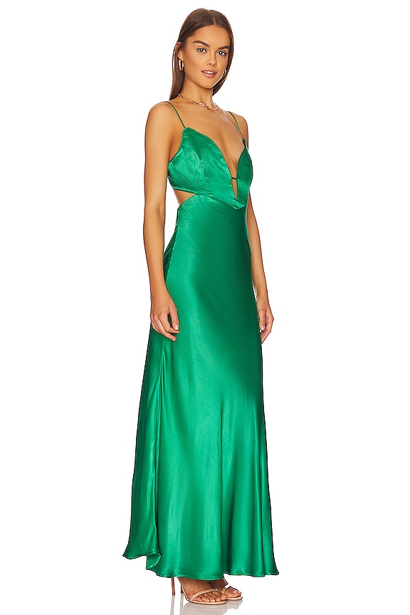 view 2 of 3 VESTIDO KARLOTTA in Fern