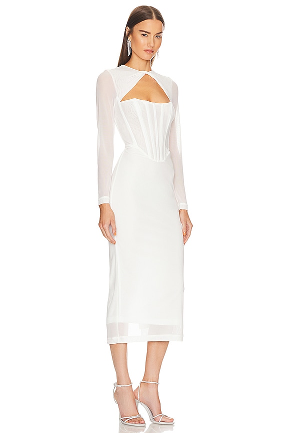 view 2 of 3 RAMONA 원피스 in Orchid White