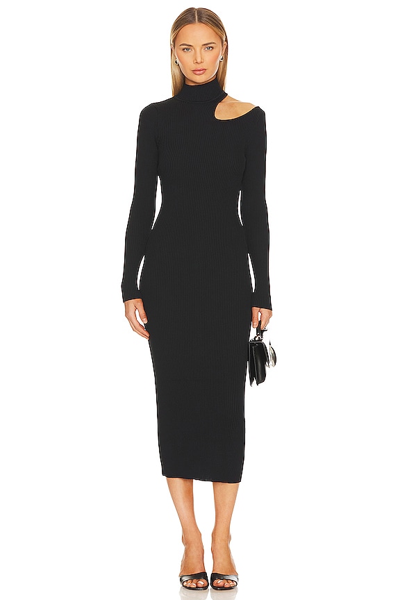 Bardot Ainsley Midi Dress in Black | REVOLVE
