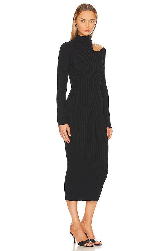 view 2 of 3 ПЛАТЬЕ МИДИ AINSLEY in Black