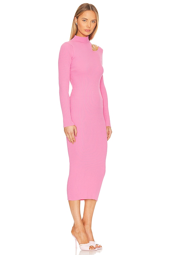 view 2 of 3 Ainsley Midi Dress in Candy Pink