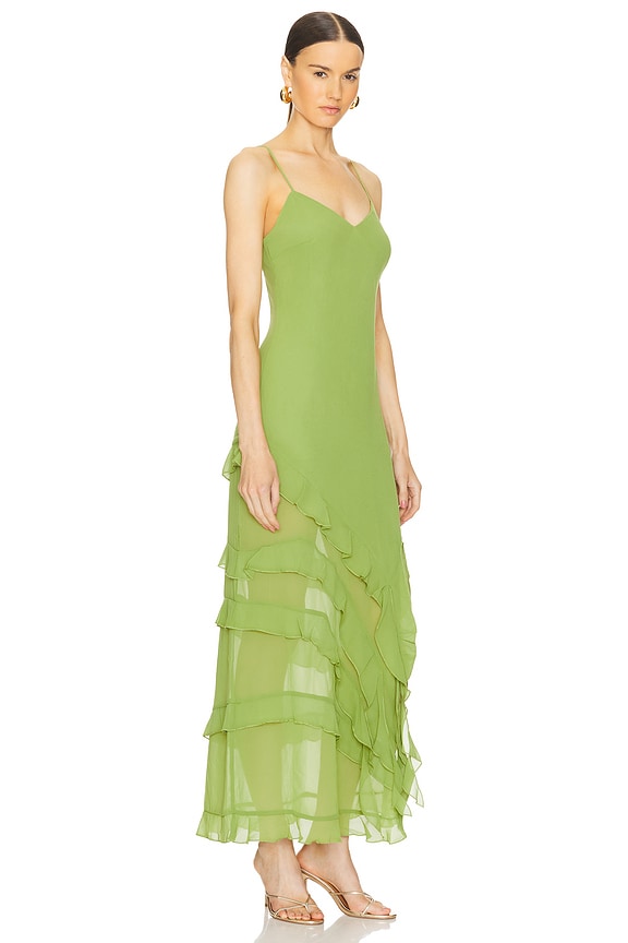 view 2 of 4 Cantara Maxi Dress in Apple Green