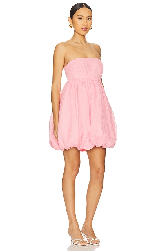 view 2 of 3 Benita Strapless Mini Dress in Petal Pink