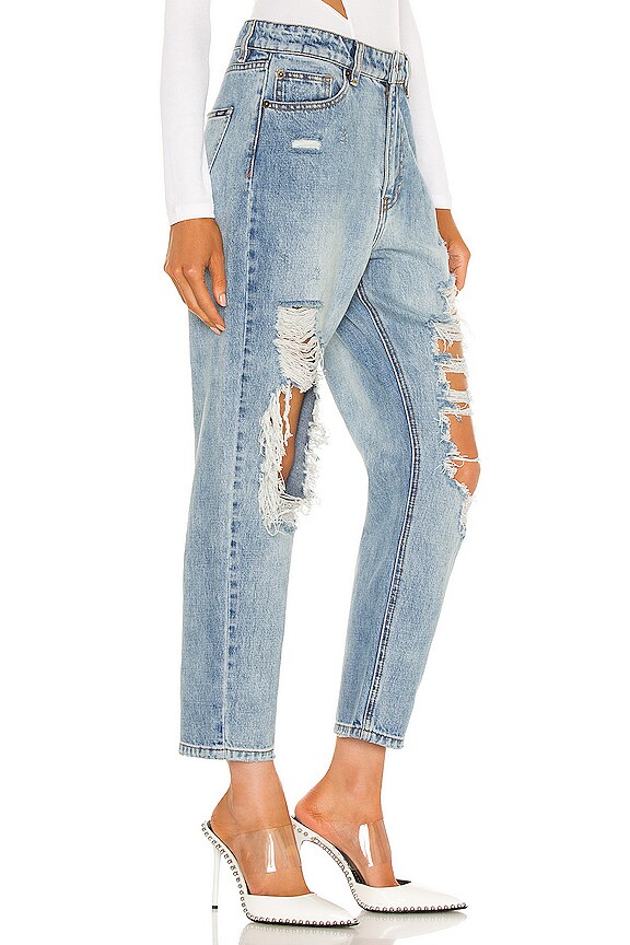 view 2 of 4 The Mum Jean in Vintage Wash