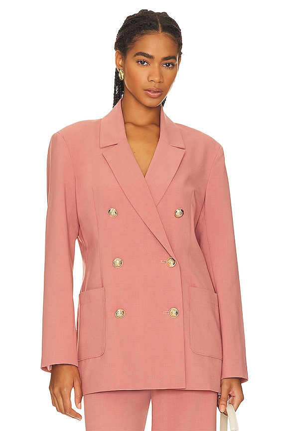 view 2 of 5 Devita Blazer in Dusty Rose