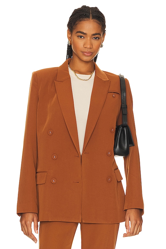 view 2 of 5 КЛАССИЧЕСКИЙ БЛЕЙЗЕР SLOANE in Chestnut