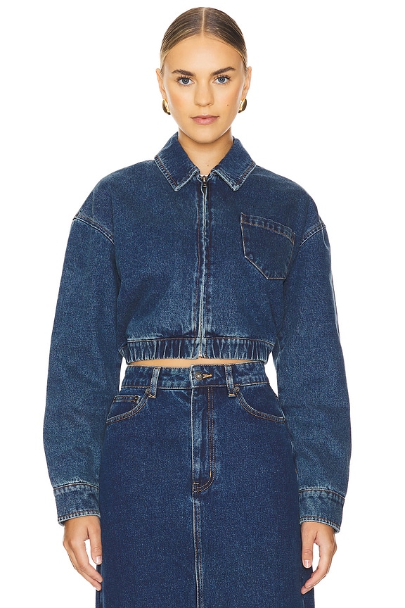 view 2 of 5 자켓 in Washed Indigo