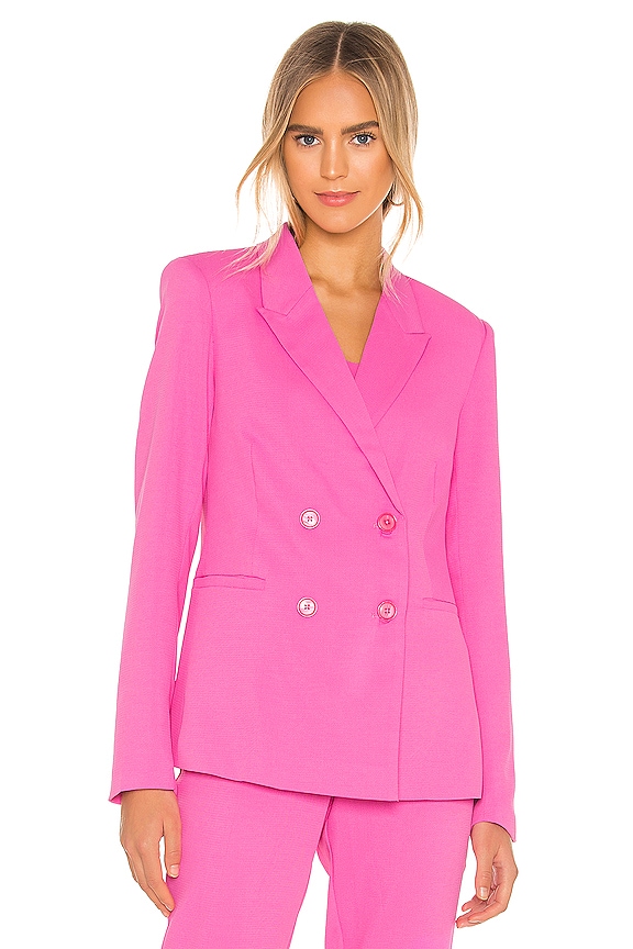 view 2 of 5 Parisienne Blazer in Pink Pop
