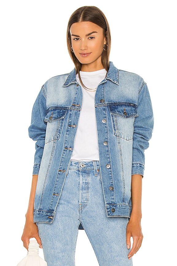 view 1 of 4 Oversized Denim Jacket in Vintage