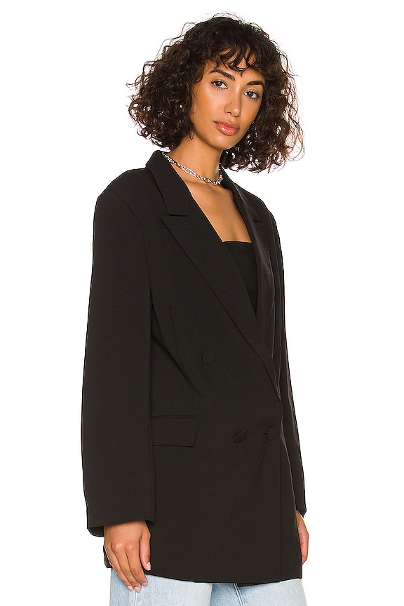 view 2 of 4 The Oversized Blazer in Black
