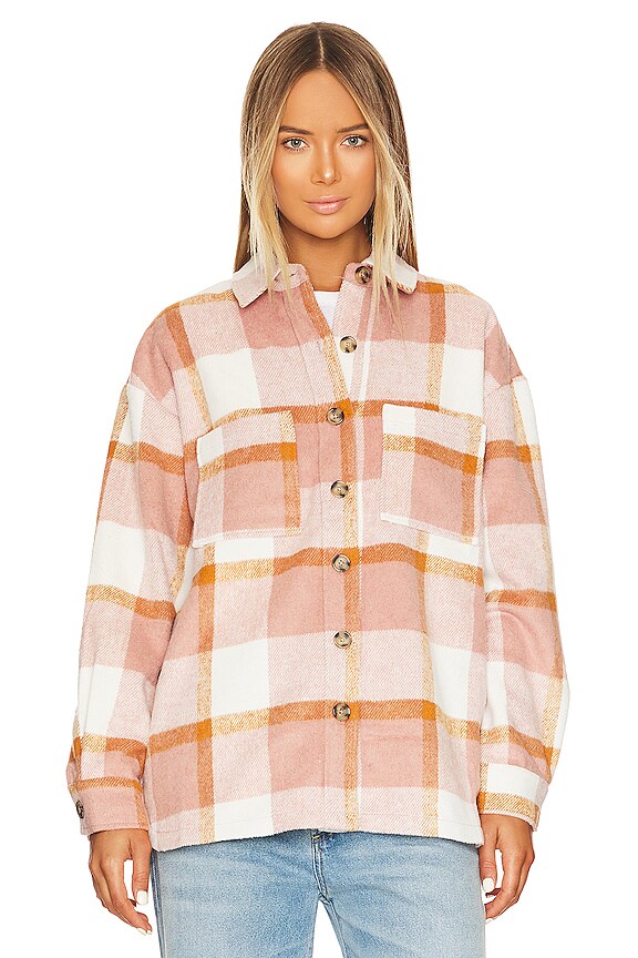 view 2 of 5 КУРТКА TALIA in Pink Check