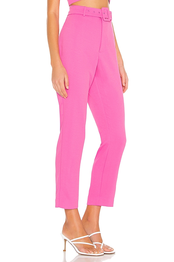 view 2 of 4 Therese Buckle Pant in Pink Pop