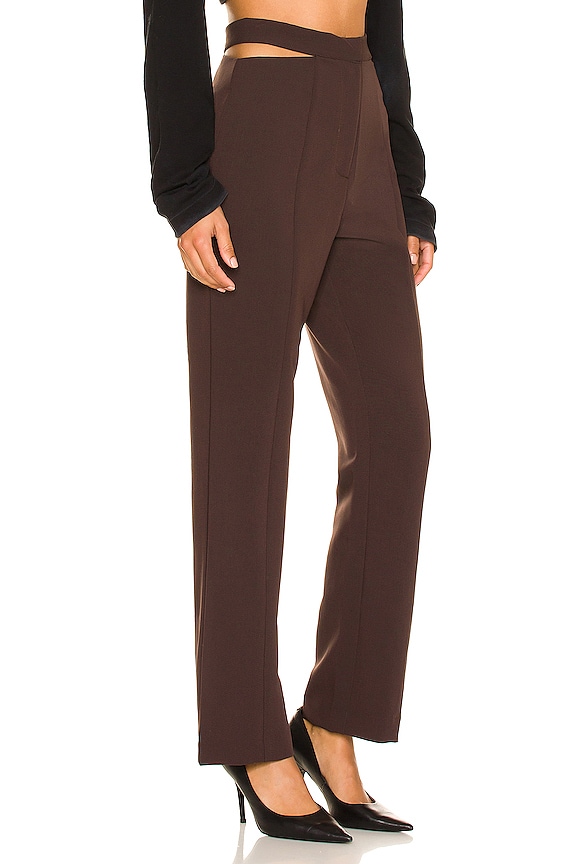 view 2 of 4 KYLIE パンツ in Chocolate