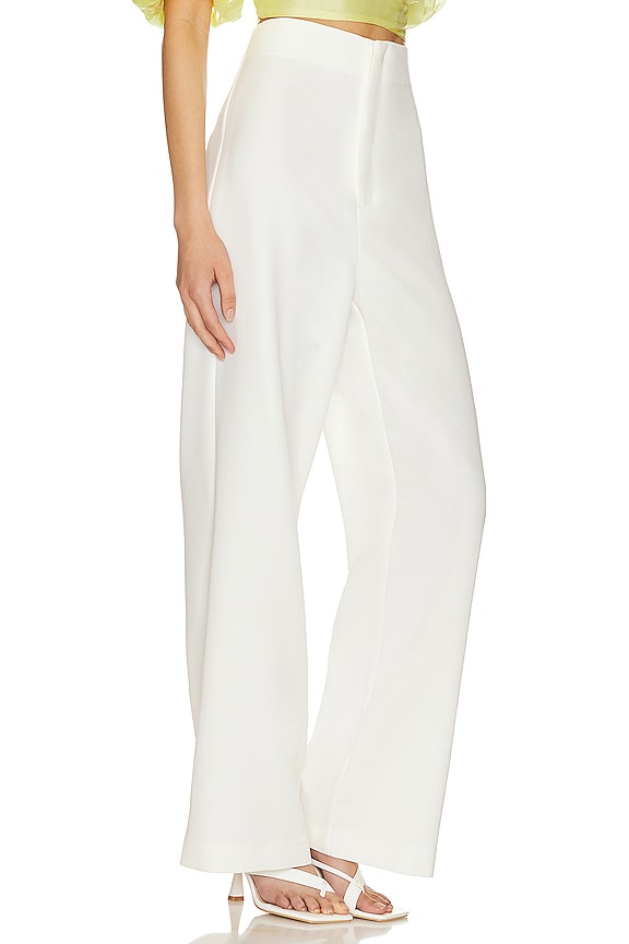 view 2 of 4 Anna High Waist Pant in Orchid White