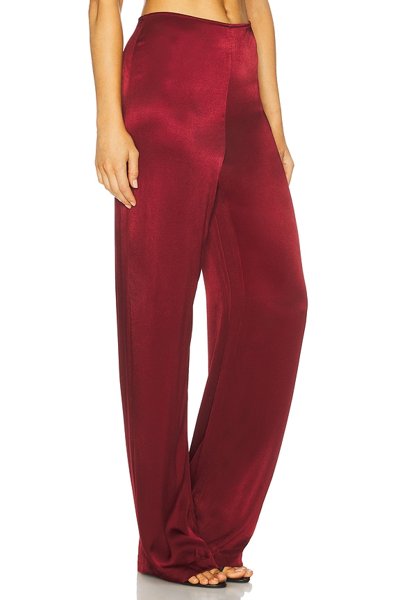 view 2 of 6 PANTALON DEVIN in Burgundy
