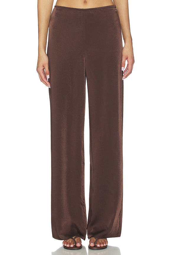 view 1 of 6 PANTALON DEVIN in Chocolate