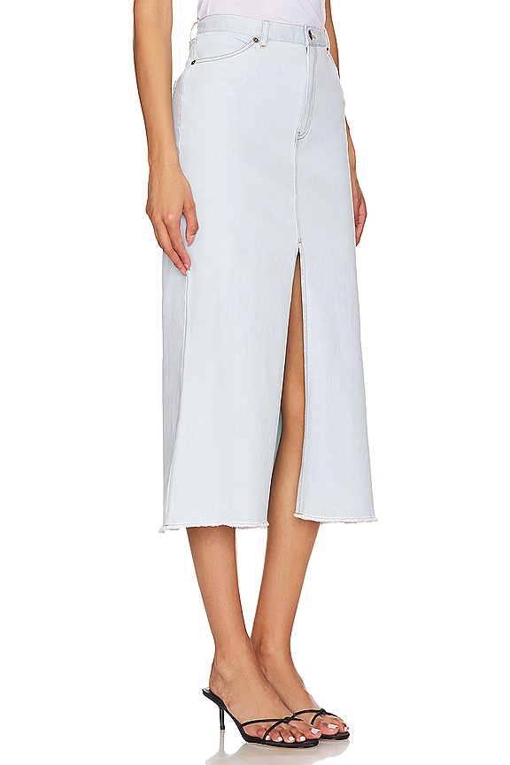 view 2 of 4 Lui Denim Skirt in Light Denim