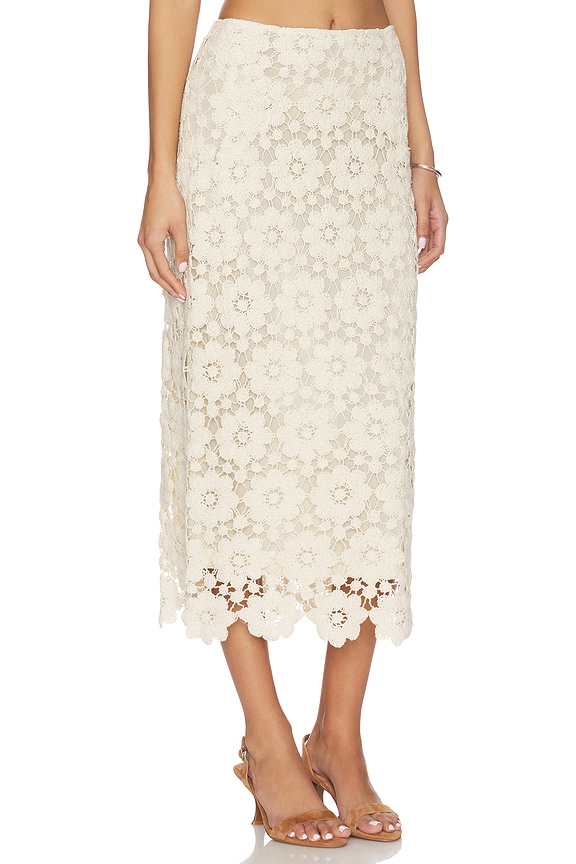 view 2 of 6 JUPE VENETA in Light Beige