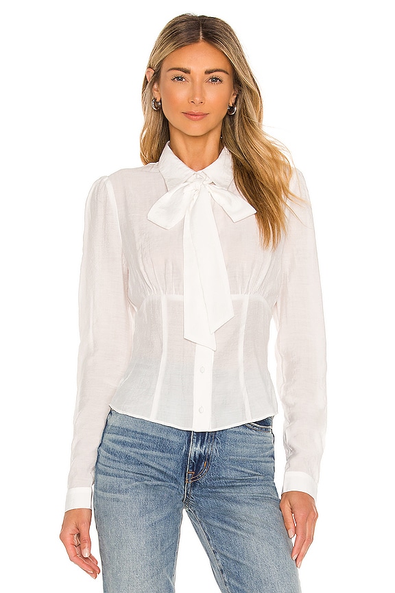 view 2 of 5 Chiara Blouse in Ivory