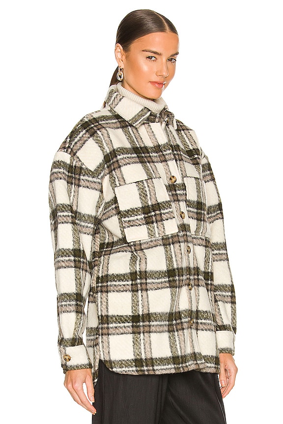 view 2 of 4 CHEMISE EN FLANELLE in Beige Check