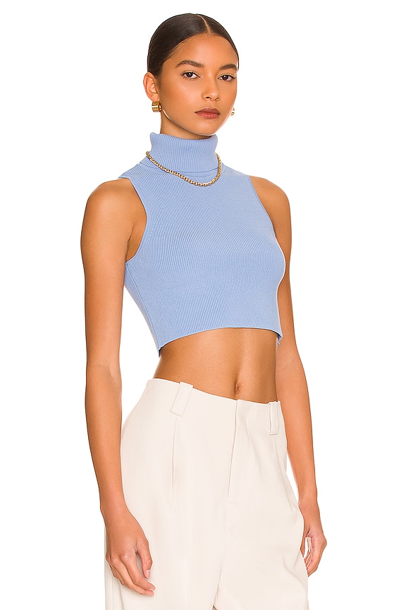view 2 of 4 Thea Knit Top in Cornflower