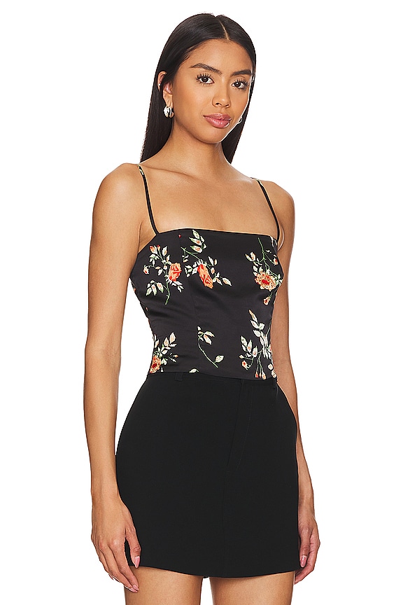 view 2 of 4 Sansa Top in Black Floral