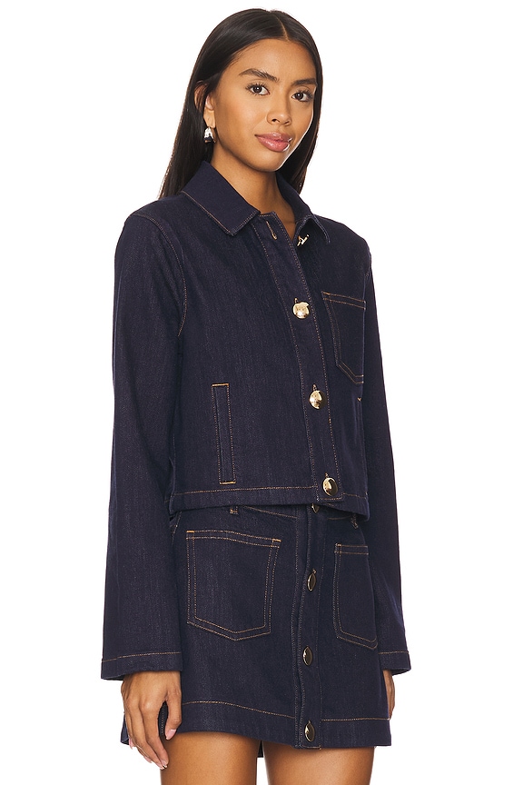 view 2 of 4 Lorenzo Denim Shirt in Dark