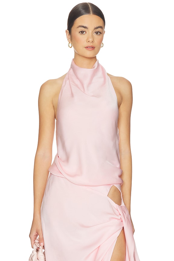 view 1 of 5 x REVOLVE Solene High Cowl Neck Top in Baby Pink