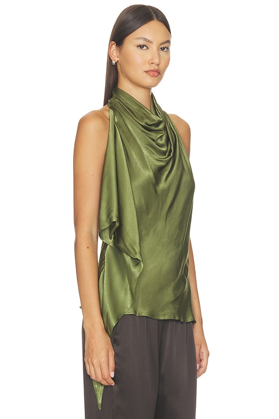 view 2 of 4 Sierra Drape Front Top in Khaki