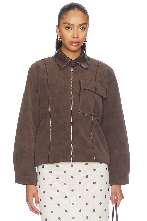 view 2 of 5 CHAQUETA BELINE  in Coffee Bean Brown