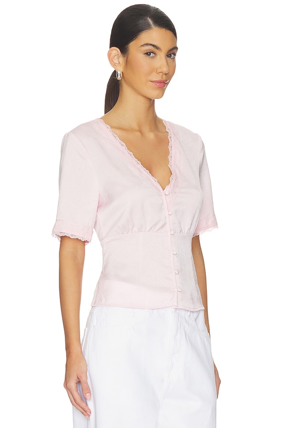 view 2 of 4 Melonie Top in Parfait Pink