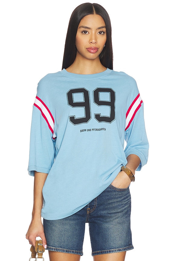 view 1 of 4 July Shirt in Dusk Blue