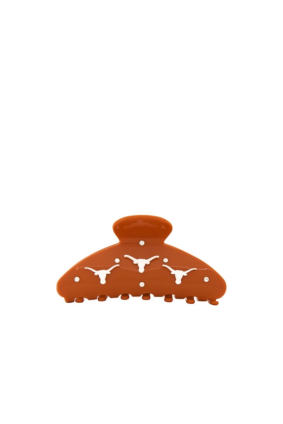 view 2 of 3 University Of Texas At Austin Hairclip in Brown