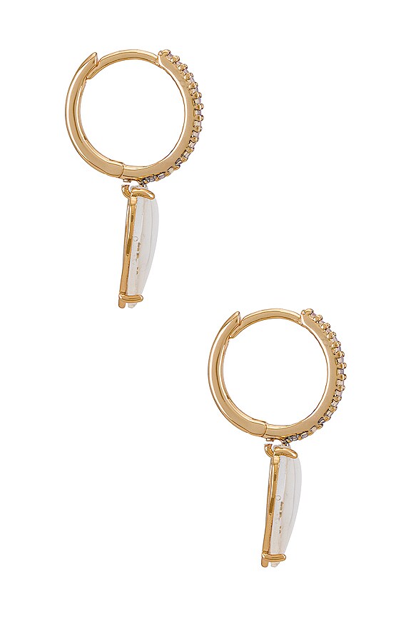 view 2 of 2 BOUCLES D'OREILLES CALANDRA in Gold