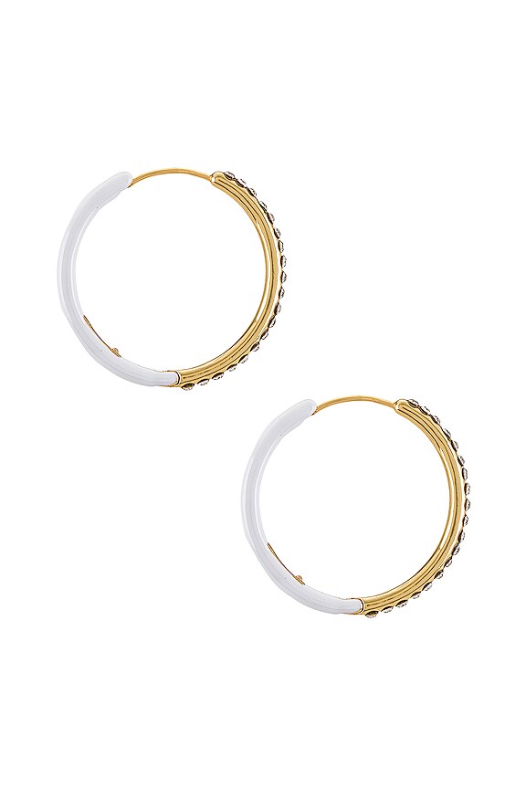 view 2 of 2 Oriana Earrings in Gold