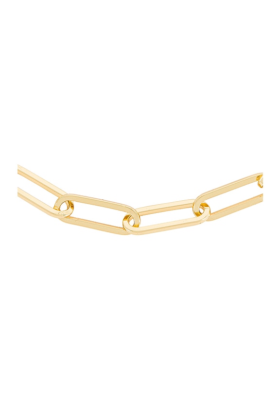 view 2 of 3 Hera Link Necklace in Gold