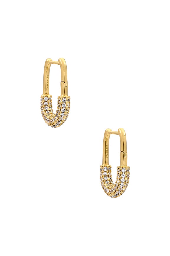 view 1 of 3 BOUCLES D'OREILLES PLAQUÉ OR 18CT DELANIE in Gold