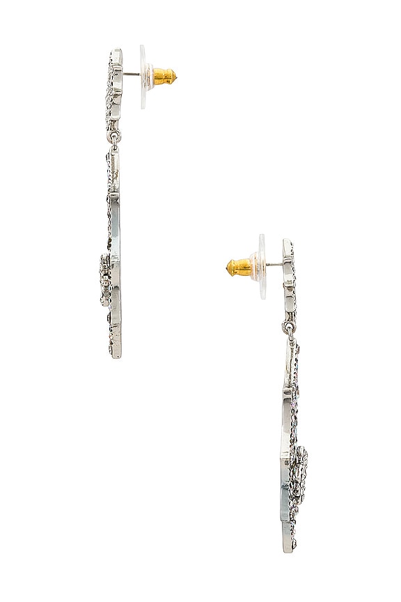 view 2 of 2 Creepy Crawly Earrings in Silver