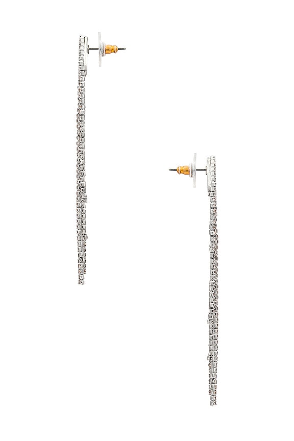 view 2 of 2 BOUCLES D'OREILLES CASCADING in Silver