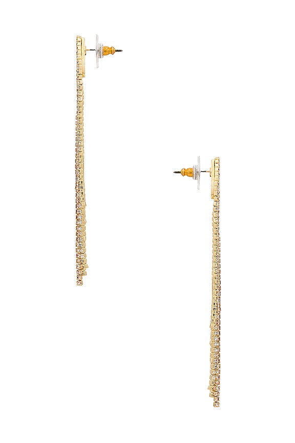 view 2 of 2 BOUCLES D'OREILLES CASCADING in Gold