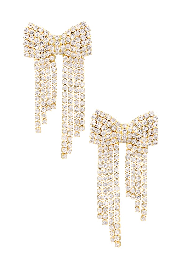 view 1 of 2 Selena Earrings in Gold