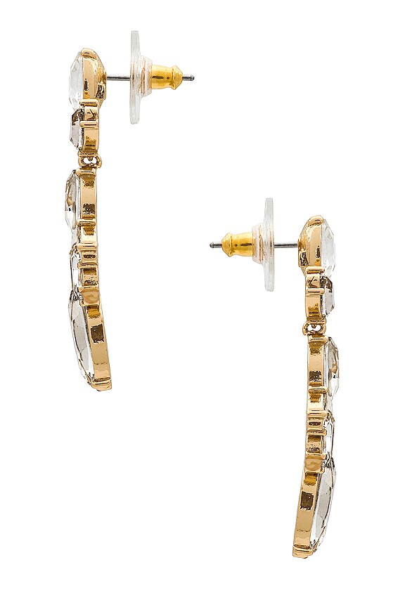 view 2 of 2 BOUCLES D'OREILLES MEREDITH in Gold