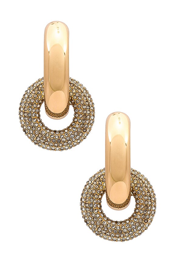 view 2 of 3 BOUCLES D'OREILLES HEATHER in Gold