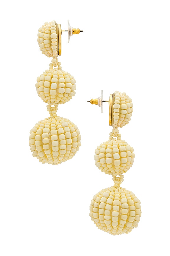 view 2 of 2 Skylar Earrings in White