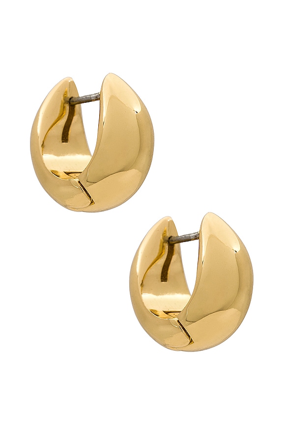 BaubleBar Greer Hoops in Gold REVOLVE