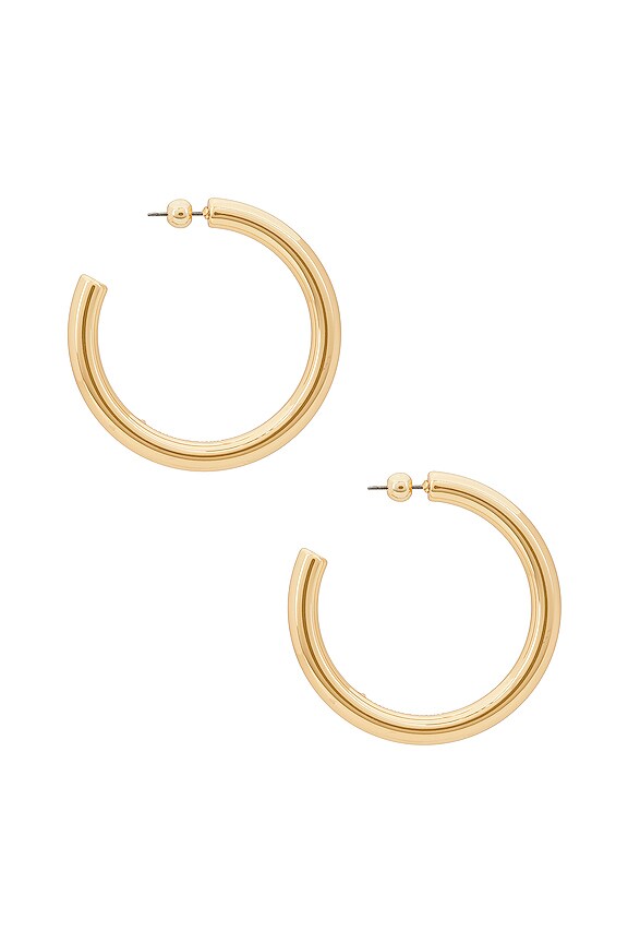view 2 of 3 SUMMER ラージフープイヤリング in Gold