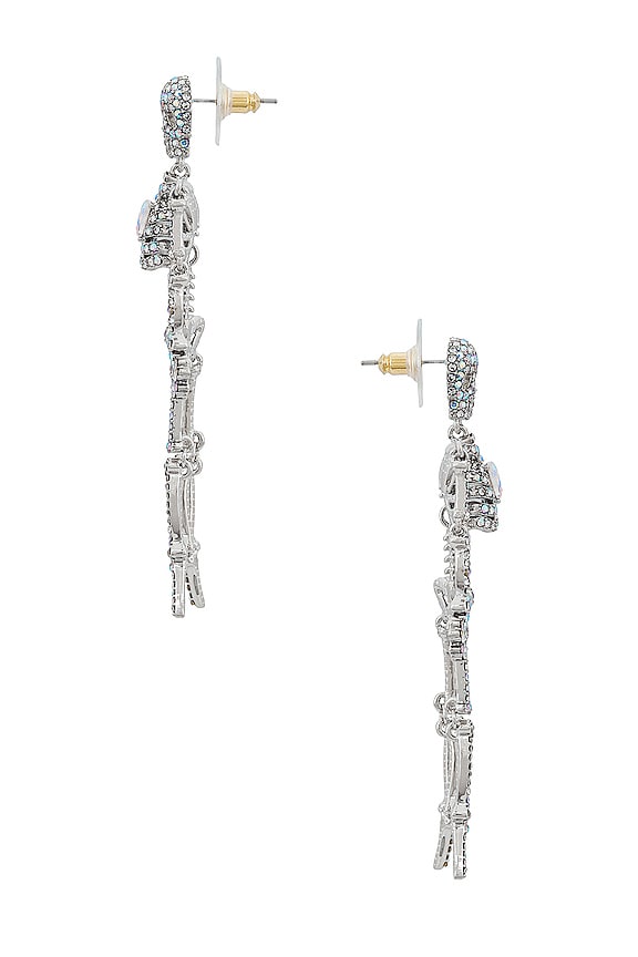 view 2 of 2 Small Bonafide Bones Earrings in Silver