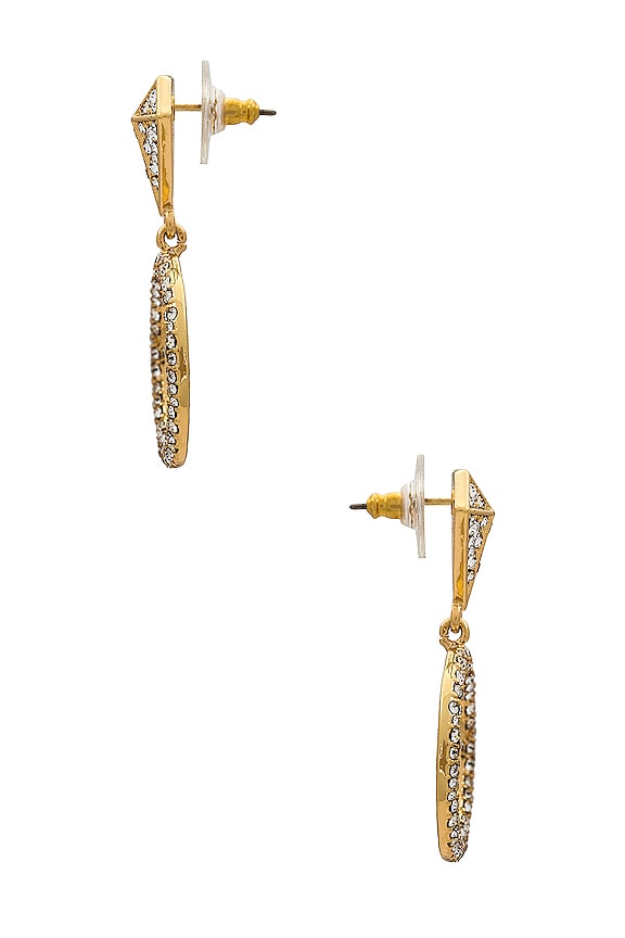 view 2 of 2 СЕРЬГИ YES! in Gold