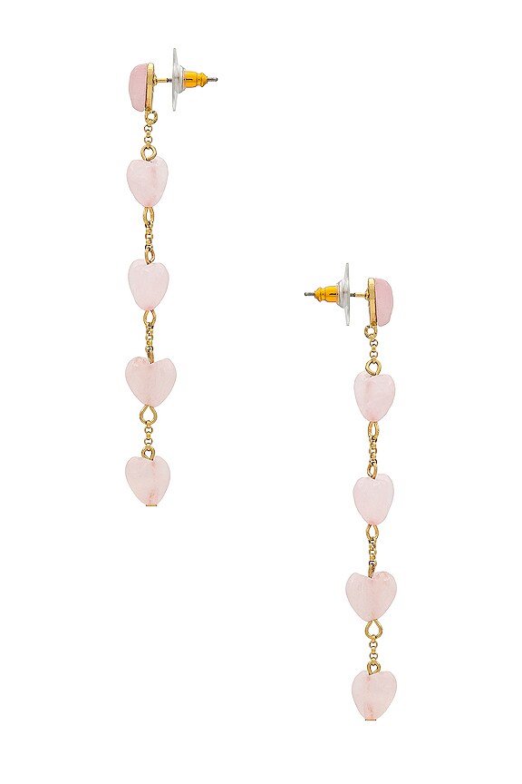 view 2 of 2 Juno Earrings in Pink